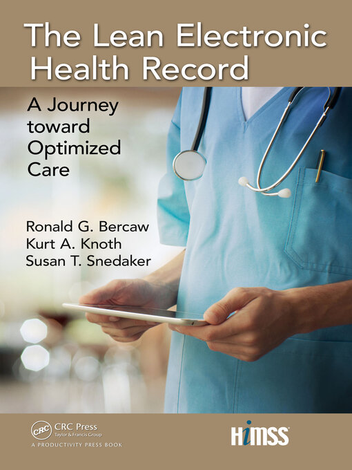 Title details for The Lean Electronic Health Record by Ronald G. Bercaw - Available